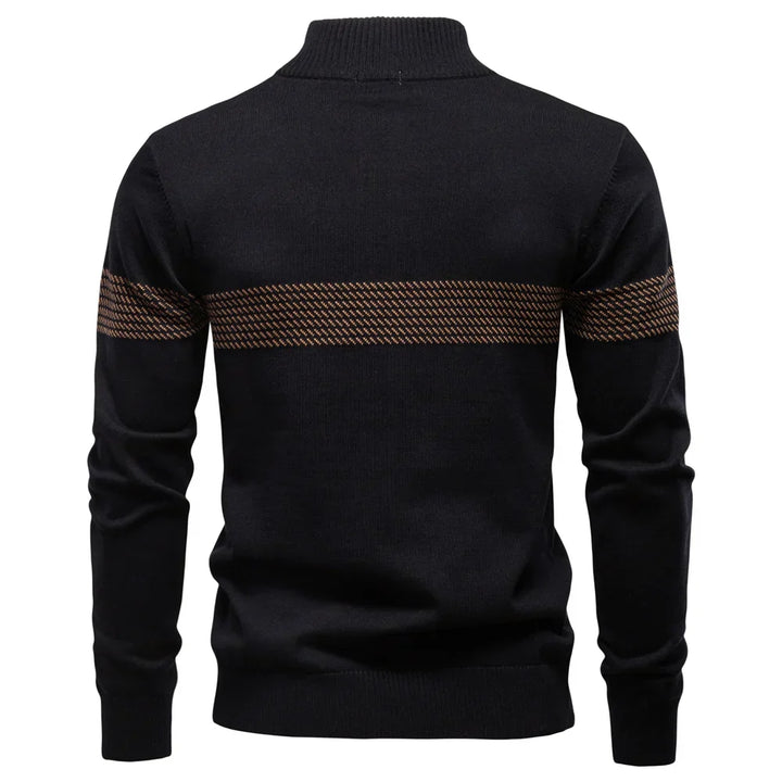 CLASSIC HALF-ZIP KNIT PULLOVER FOR MEN