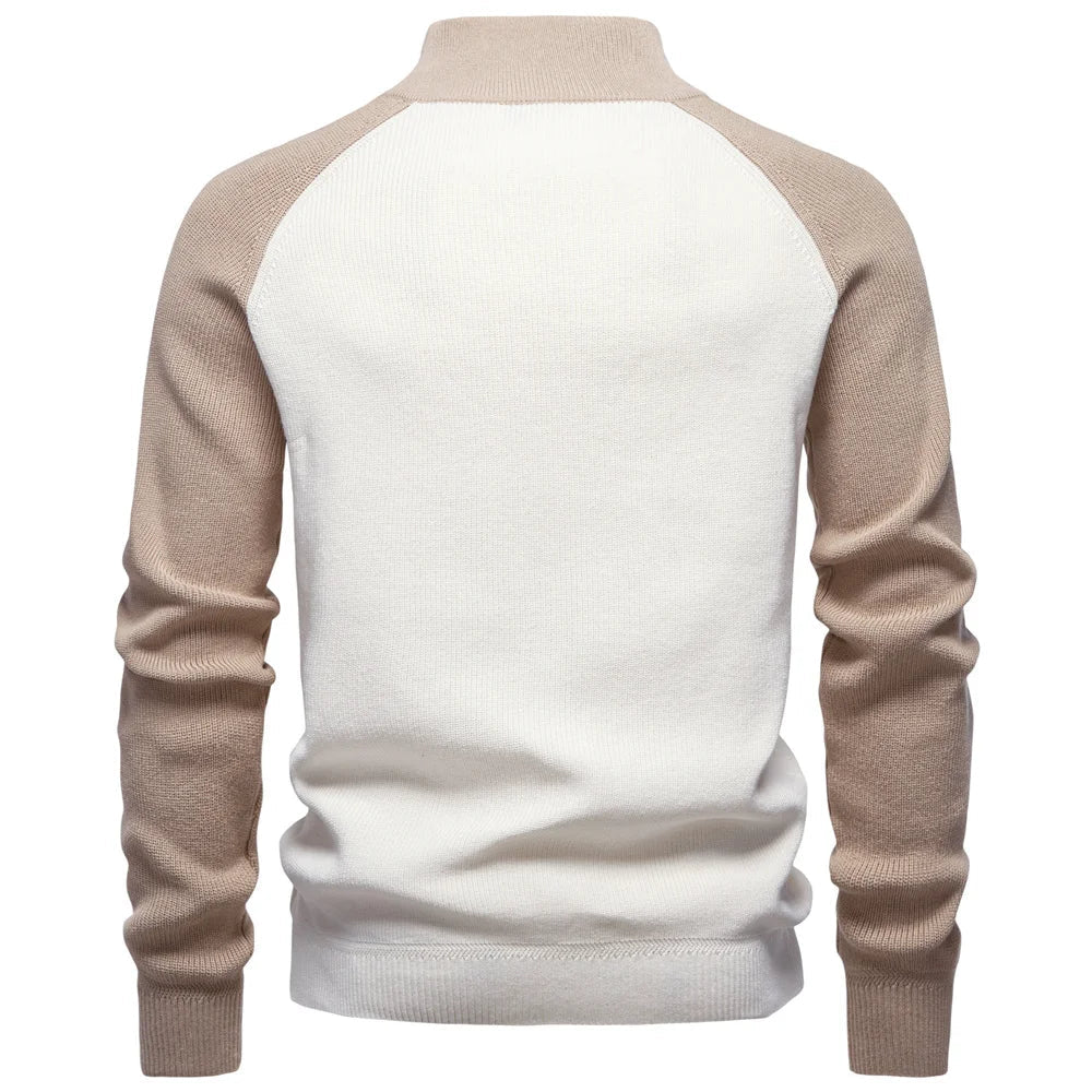 QUARTER ZIP PULLOVER FOR MEN