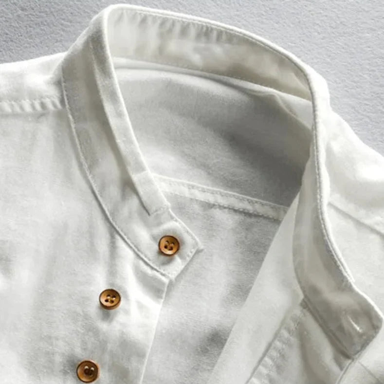 JAPANESE STAND COLLAR SHIRT FOR MEN