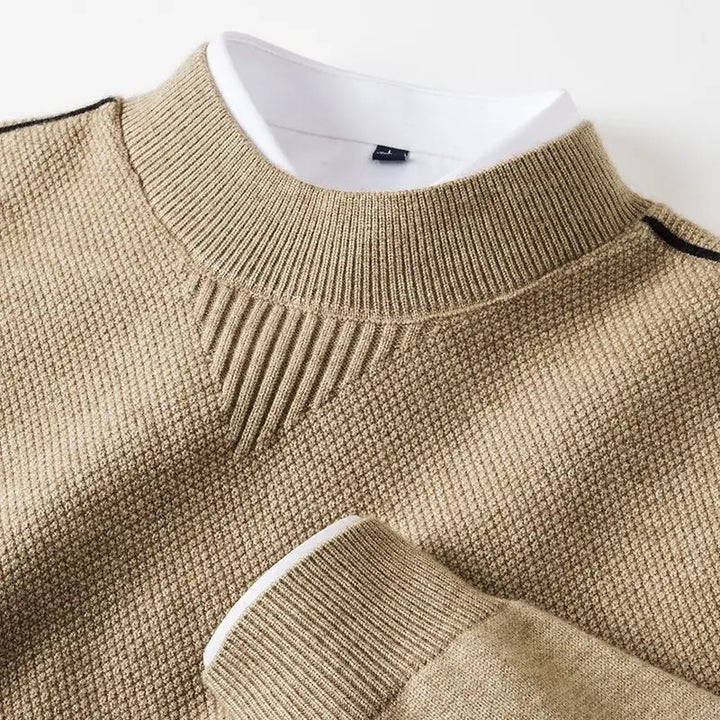 Pull en maille texturée Wellington