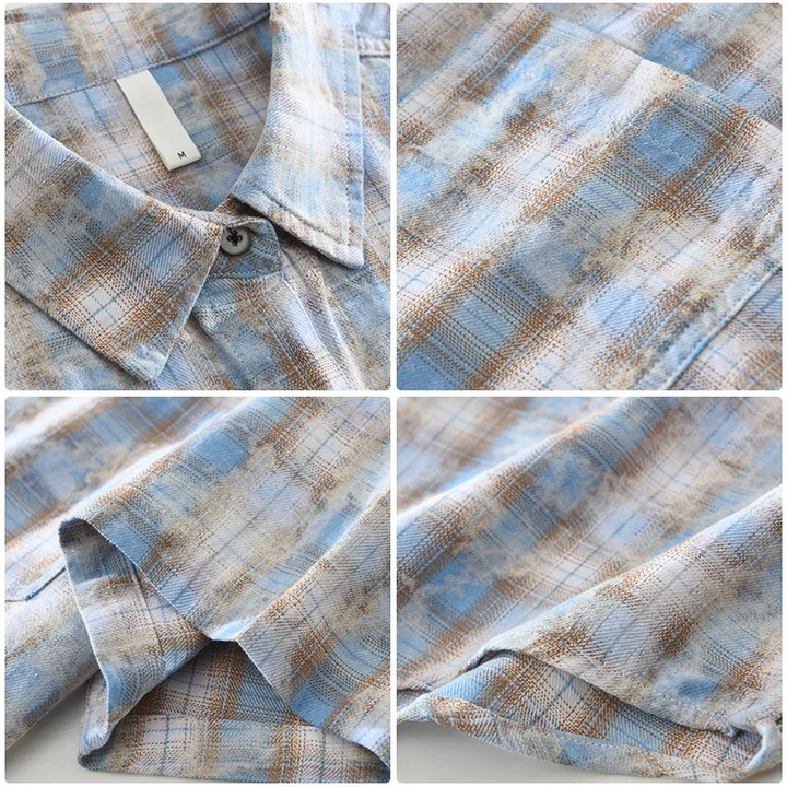CHECKERED SHIRT FOR MEN
