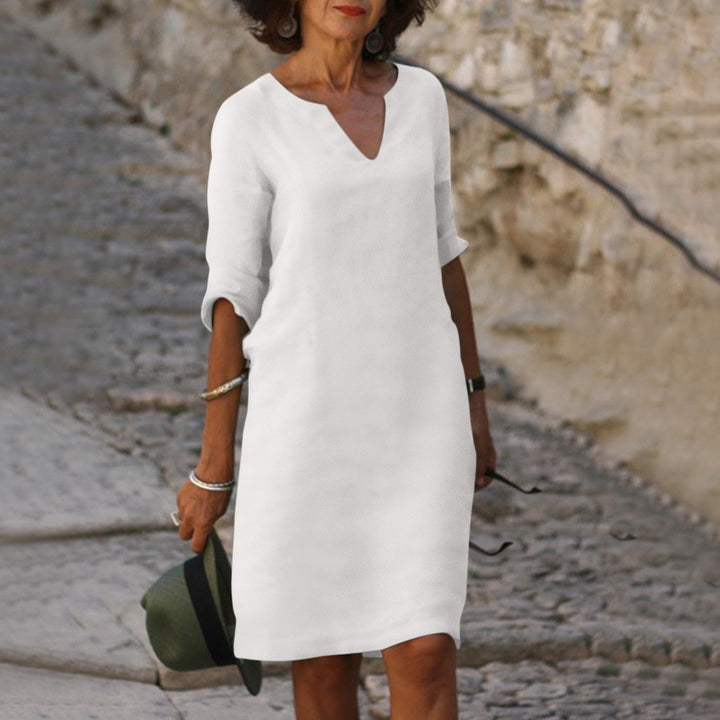 BEAUMONT NICE | ROBE À MANCHES TROIS QUARTS POUR FEMMES