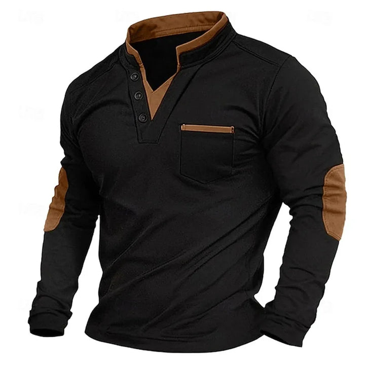 V-NECK SWEATSHIRT FOR MEN