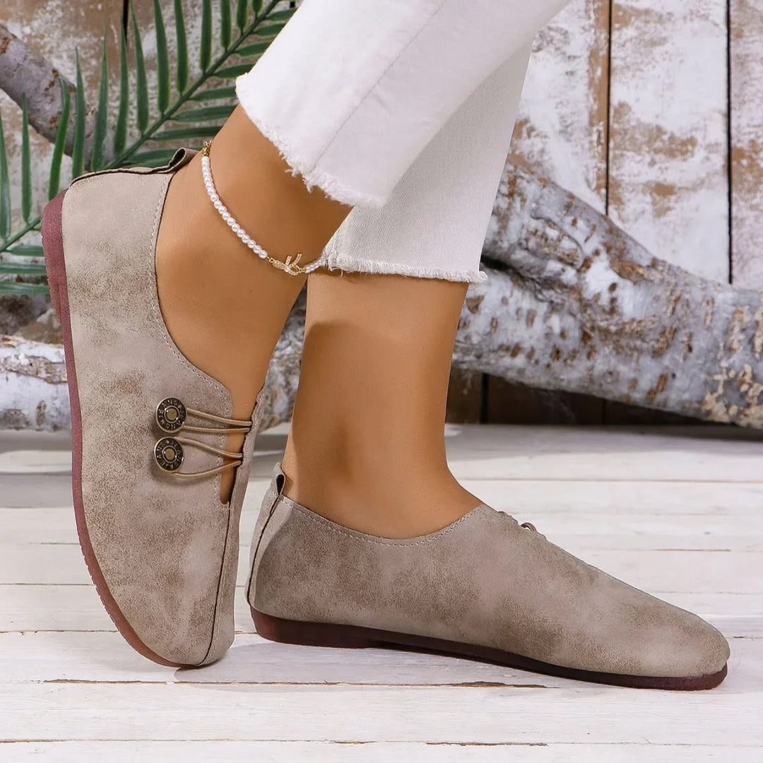 BEAUMONT NICE | CHAUSSURES MOCASSINS BOUTON POUR FEMMES