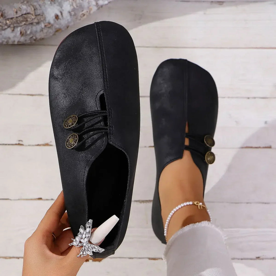 BEAUMONT NICE | CHAUSSURES MOCASSINS BOUTON POUR FEMMES