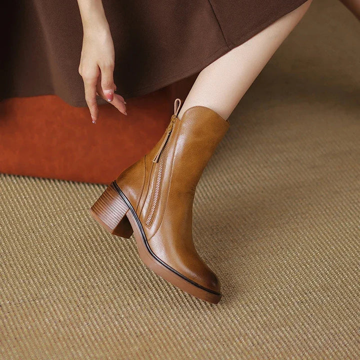 BEAUMONT NICE | BOTTINES À TALON BLOQUÉ POUR FEMMES