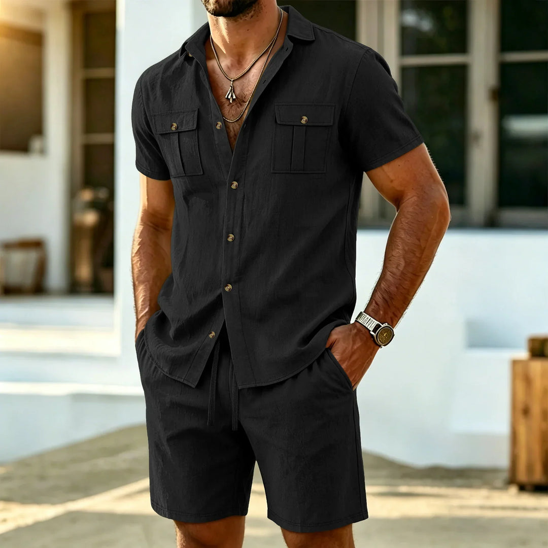 RELAXED TWO-PIECE SET FOR MEN