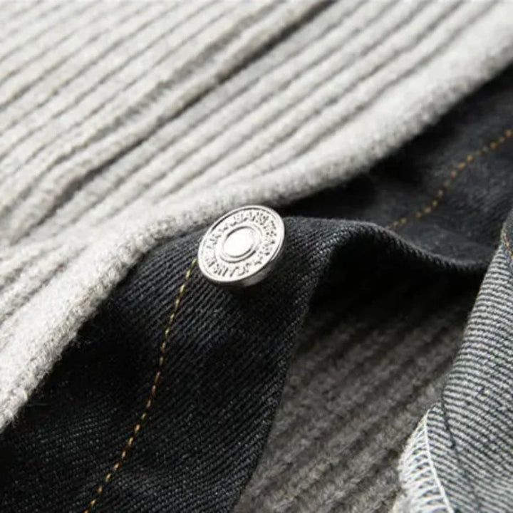 MERINO WOOL CARDIGAN JACKET FOR MEN
