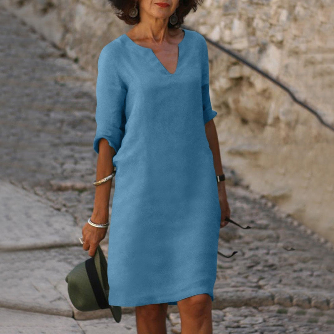 BEAUMONT NICE | ROBE À MANCHES TROIS QUARTS POUR FEMMES