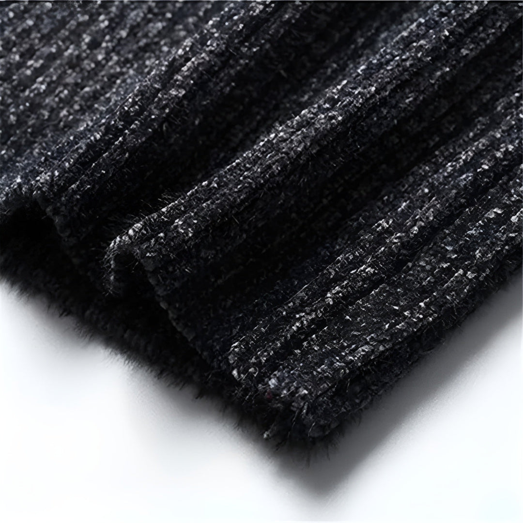 TEXTURED TURTLENECK SWEATER FOR MEN