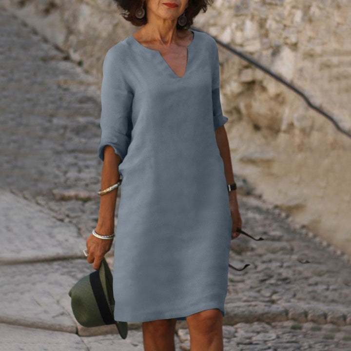 BEAUMONT NICE | ROBE À MANCHES TROIS QUARTS POUR FEMMES