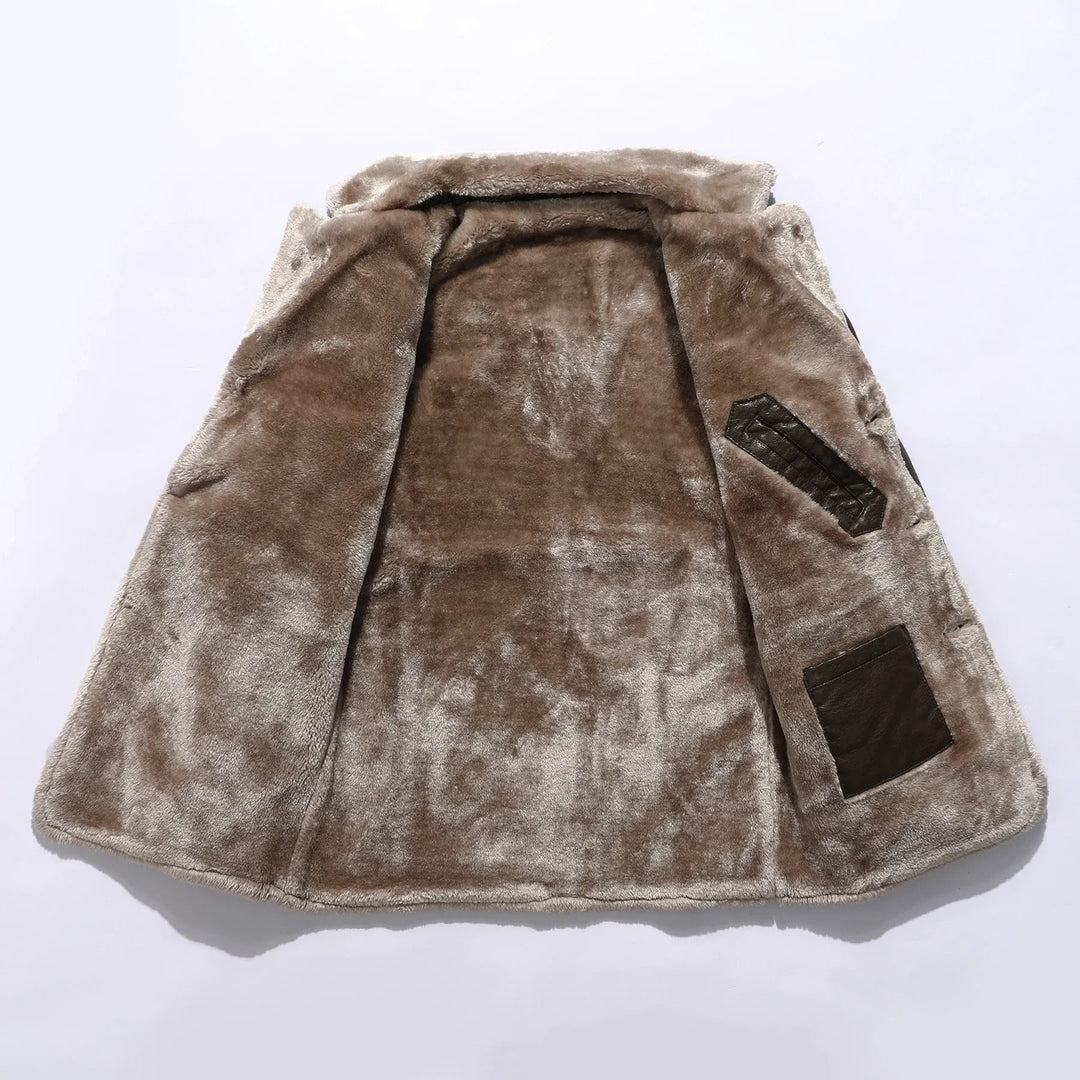 HERITAGE FUR LINED COAT FOR MEN