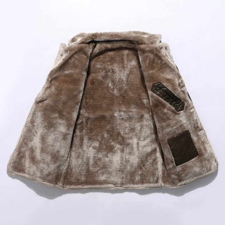 HERITAGE FUR LINED COAT FOR MEN