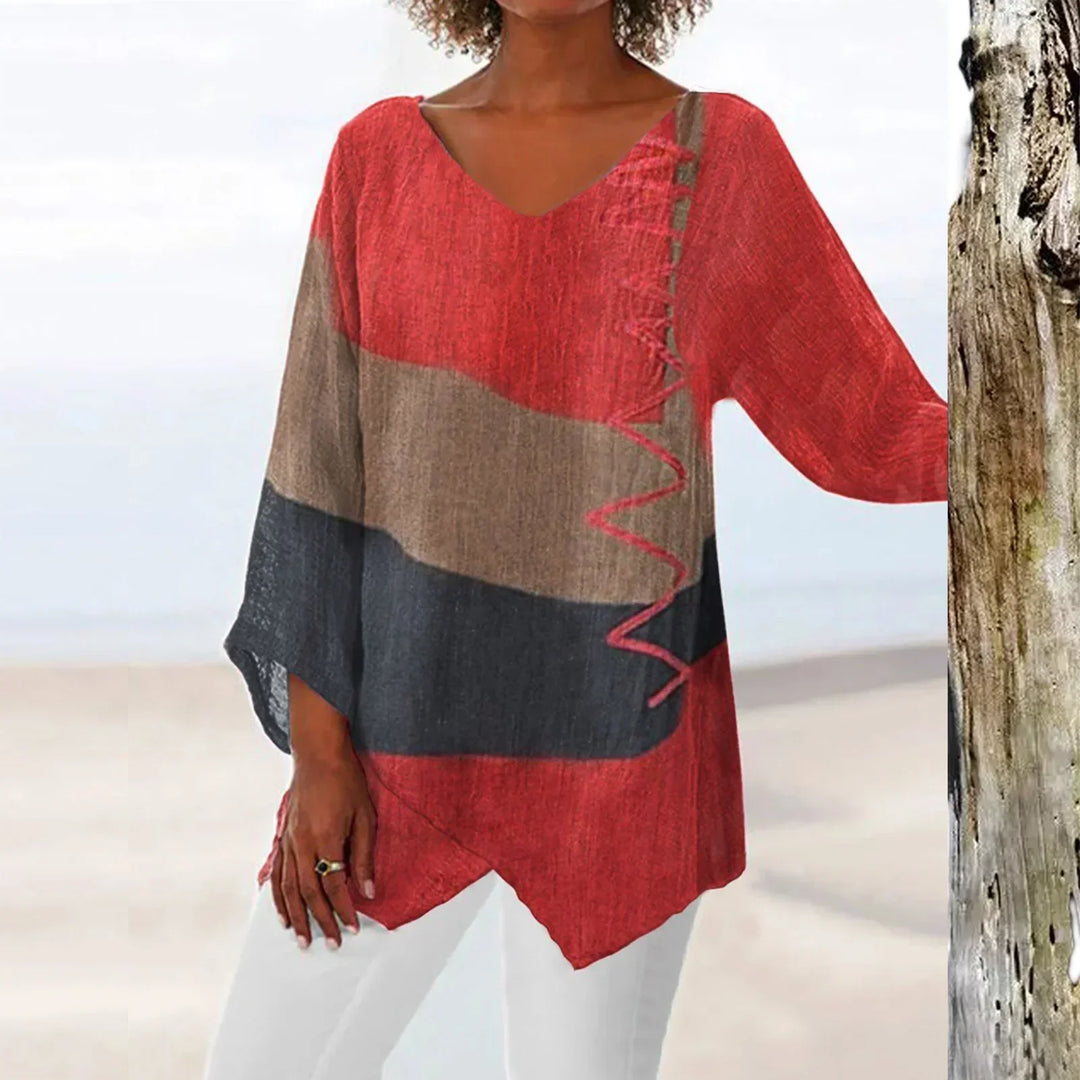 BEAUMONT NICE | BLOUSE ÉLÉGANCE D'ÉTÉ POUR FEMME