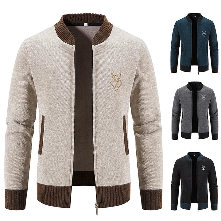 DEER ICON KNIT VEST FOR MEN