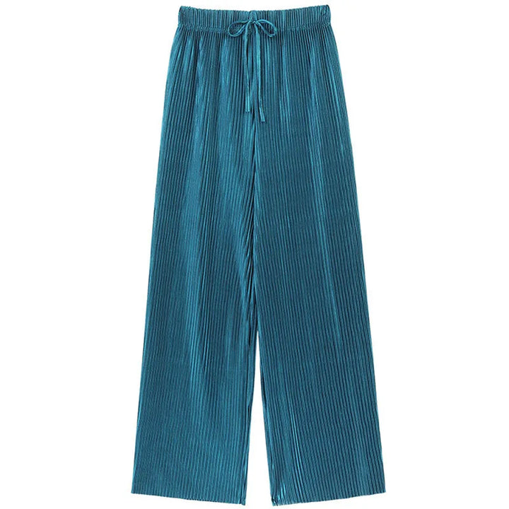 BEAUMONT NICE | PANTALONS PLISÉS À JAMBES LARGES POUR FEMMES