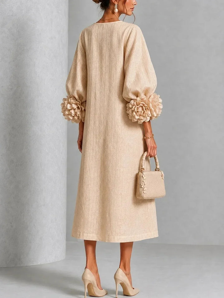 BEAUMONT NICE | ROBE MIDI ROMANTIQUE POUR FEMMES