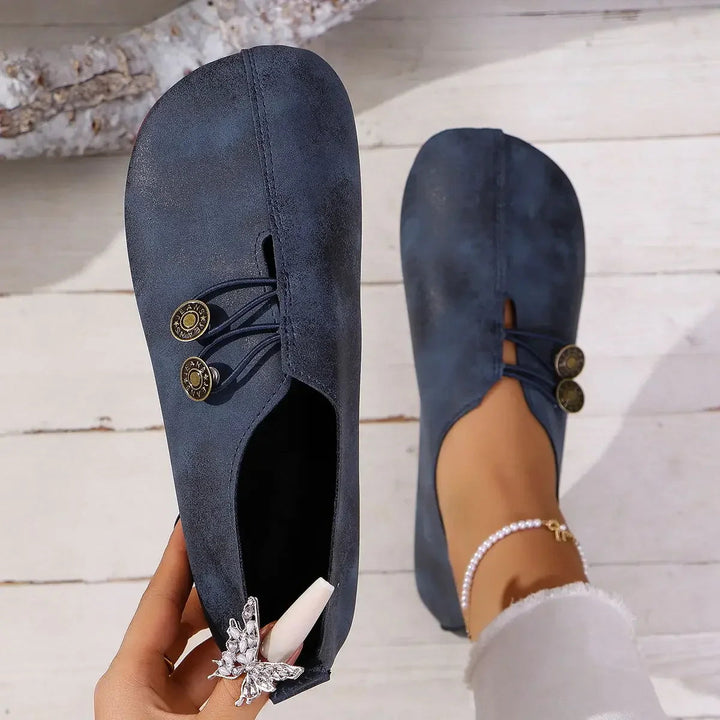 BEAUMONT NICE | CHAUSSURES MOCASSINS BOUTON POUR FEMMES