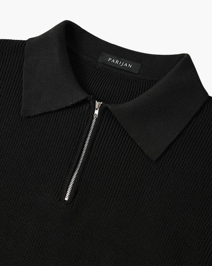 TEXTURED ZIP SWEATER FOR MEN
