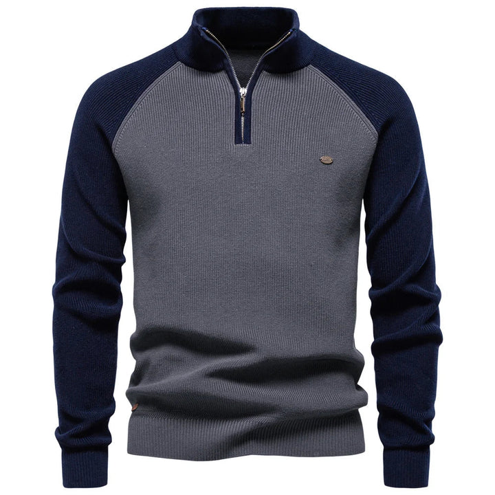 QUARTER ZIP PULLOVER FOR MEN