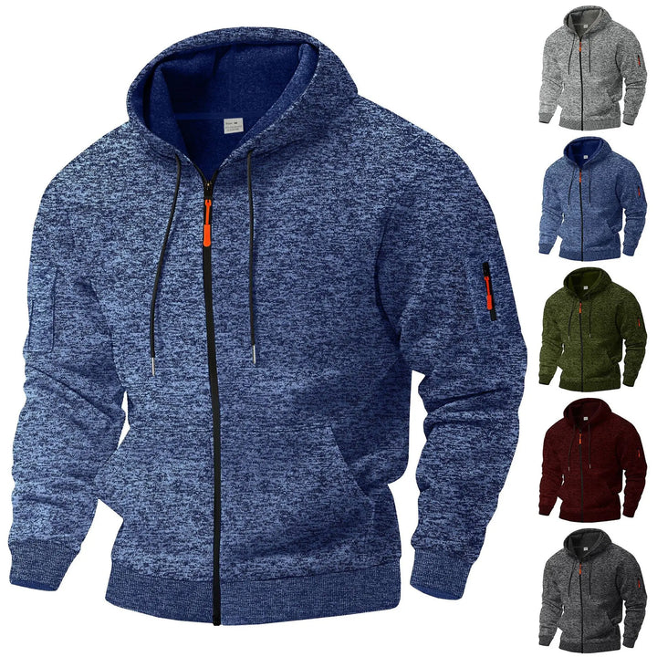FLEECE ZIP JACKET FOR MEN
