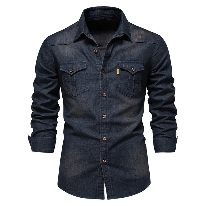 CLASSIC DENIM SHIRT FOR MEN