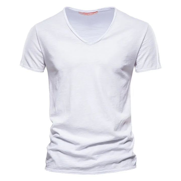 RIBBED SUMMER T-SHIRT FOR MEN
