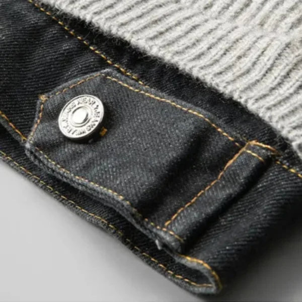 MERINO WOOL CARDIGAN JACKET FOR MEN