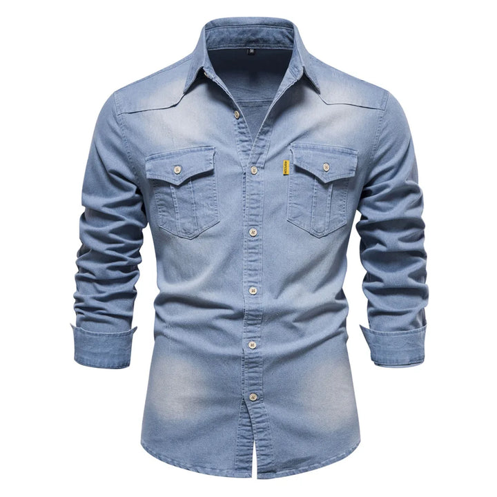 CLASSIC DENIM SHIRT FOR MEN