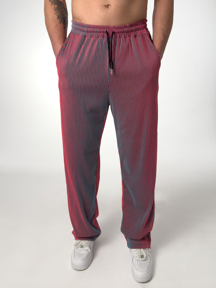 DRAWSTRING STRIPE TROUSERS FOR MEN