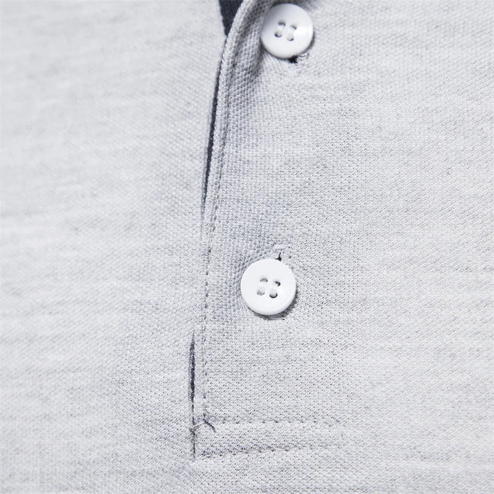 LONG SLEEVE POLO SHIRT FOR MEN