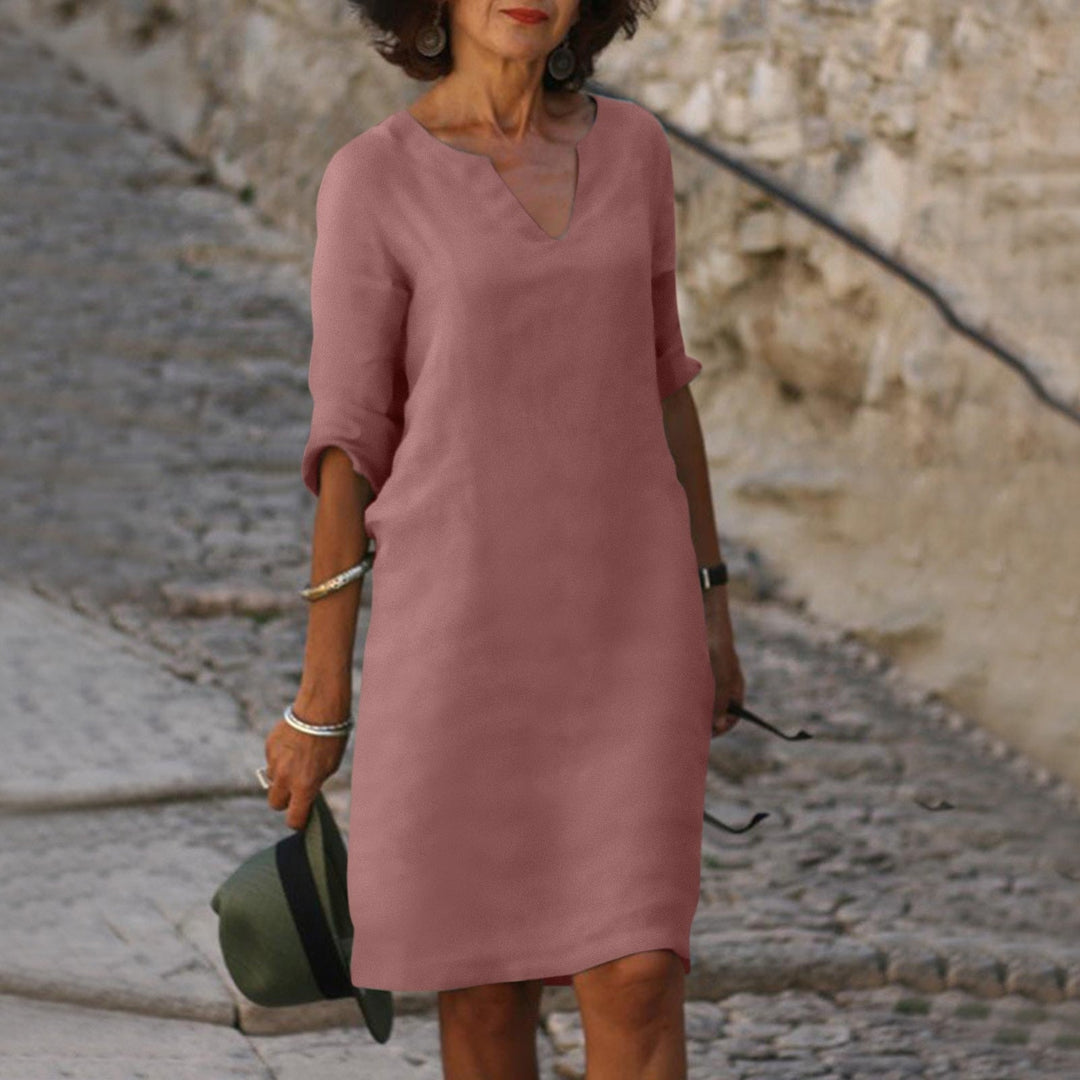 BEAUMONT NICE | ROBE À MANCHES TROIS QUARTS POUR FEMMES