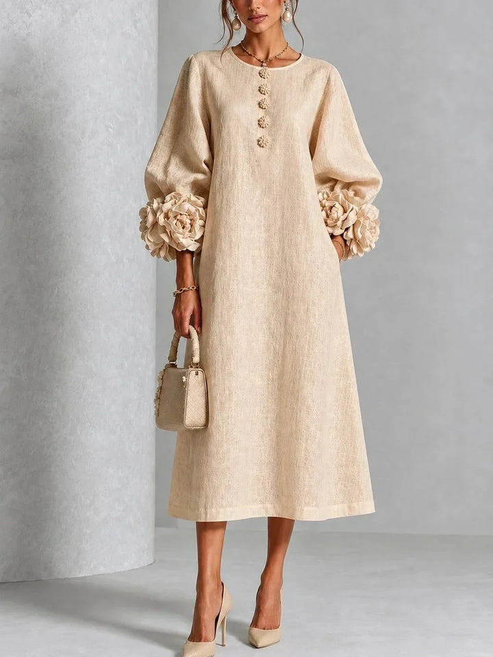 BEAUMONT NICE | ROBE MIDI ROMANTIQUE POUR FEMMES