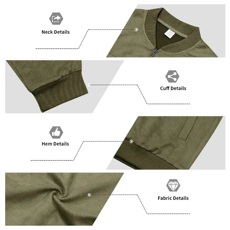 Veste en suédine Bracken