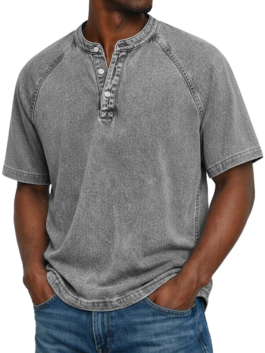 VINTAGE BUTTON SHIRT FOR MEN