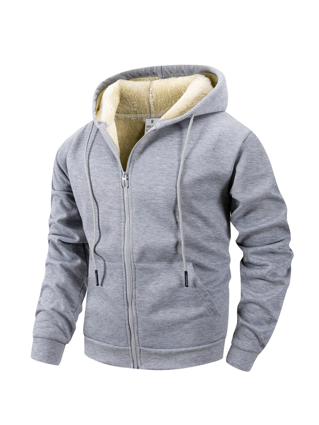 FLEECE ZIPPER HOODIE FOR MEN