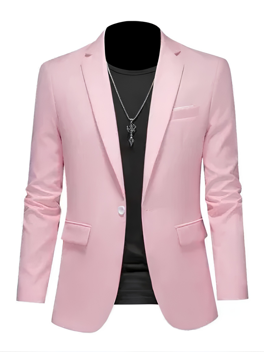 SKINNY LAPEL BLAZER FOR MEN
