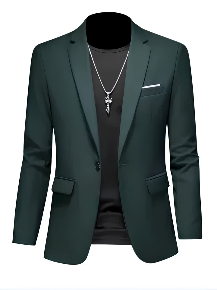 SKINNY LAPEL BLAZER FOR MEN
