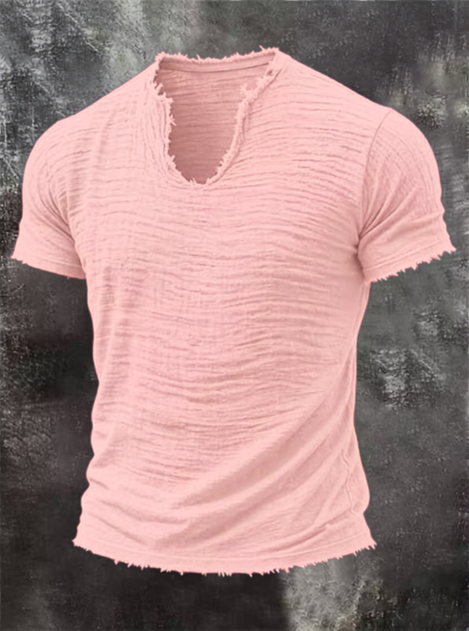 VINTAGE V NECK T-SHIRT FOR MEN