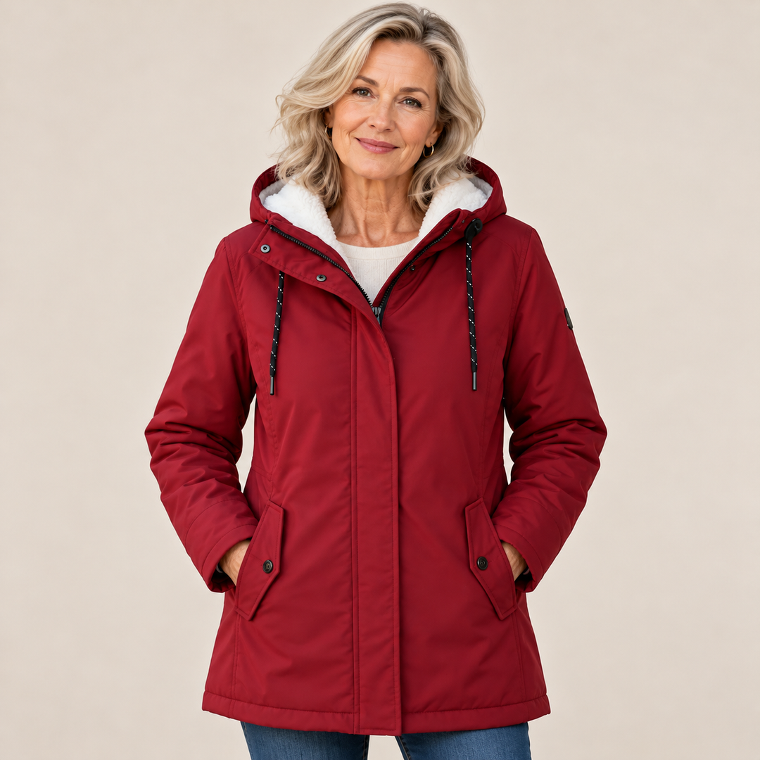 Maeve - Parka à capuche doublée polaire