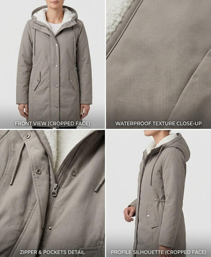 BEAUMONT NICE | PARKA D'HIVER DOUBLÉE EN POLAIRE POUR FEMMES