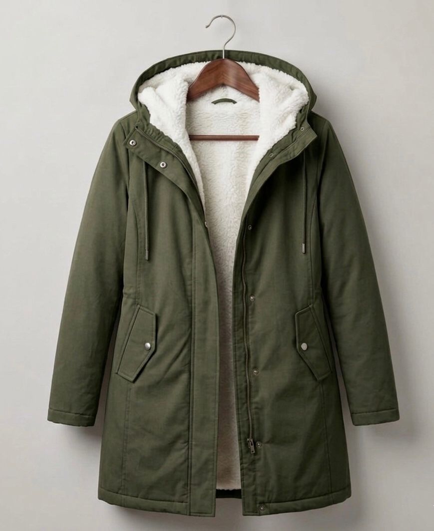 BEAUMONT NICE | PARKA D'HIVER DOUBLÉE EN POLAIRE POUR FEMMES