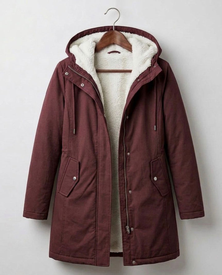 BEAUMONT NICE | PARKA D'HIVER DOUBLÉE EN POLAIRE POUR FEMMES