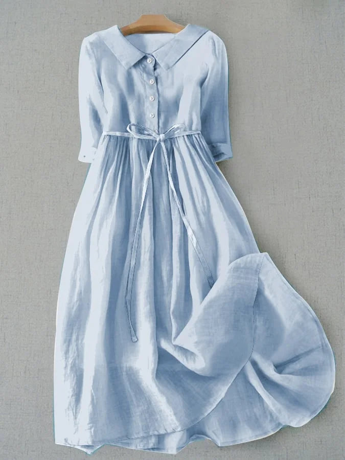 BEAUMONT NICE | ROBE D'ÉTÉ EN LIN POUR FEMME