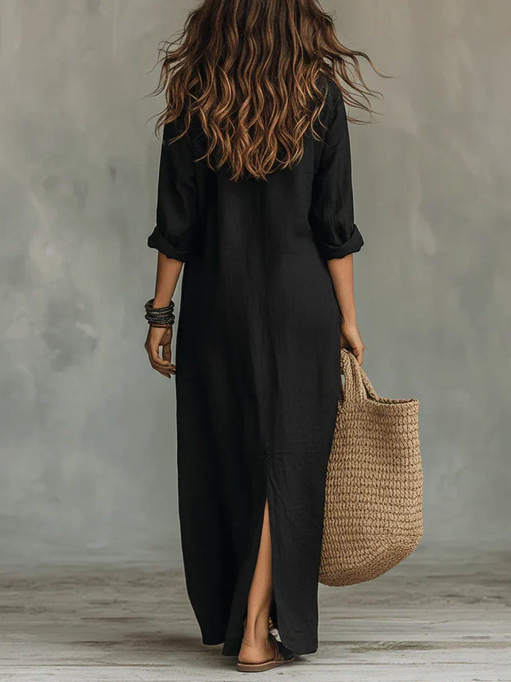 BEAUMONT NICE | ROBE MAXI CHIC FLUIDE POUR FEMMES