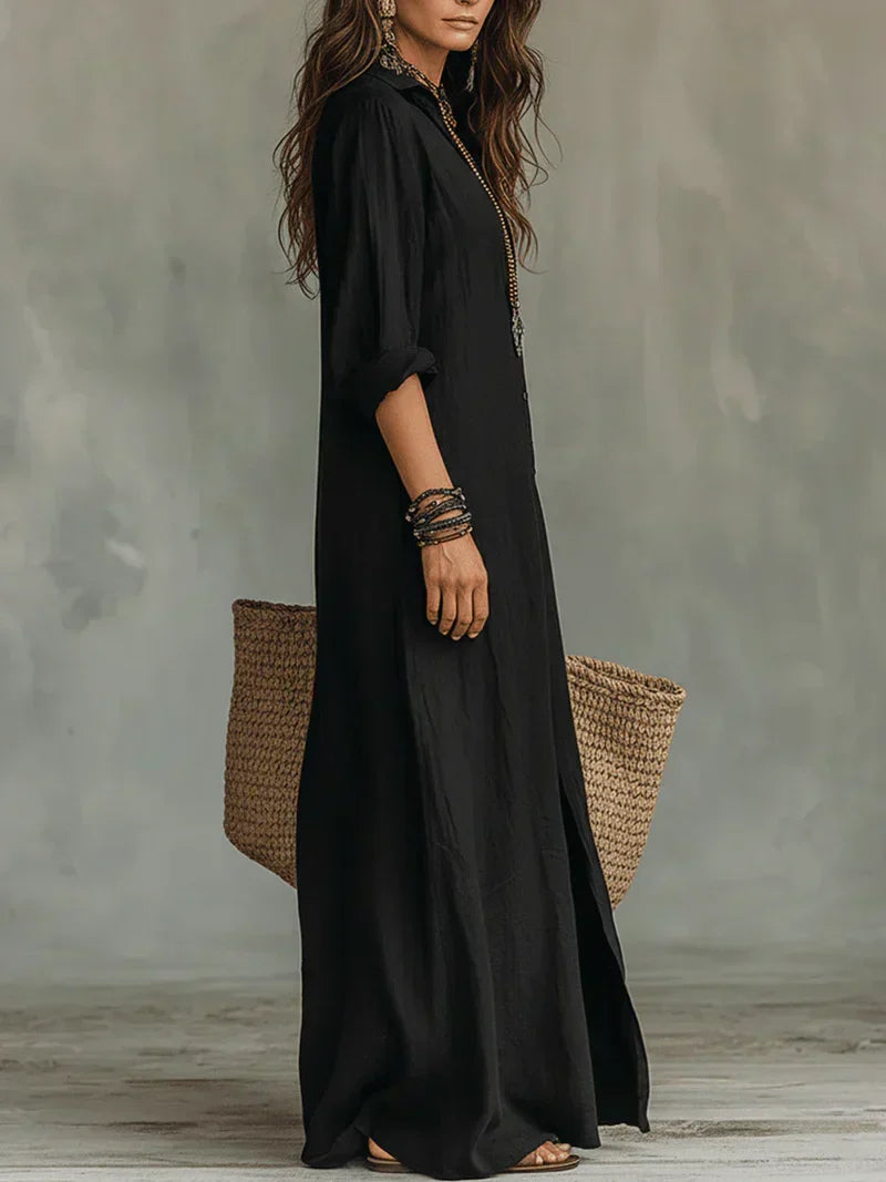 BEAUMONT NICE | ROBE MAXI CHIC FLUIDE POUR FEMMES