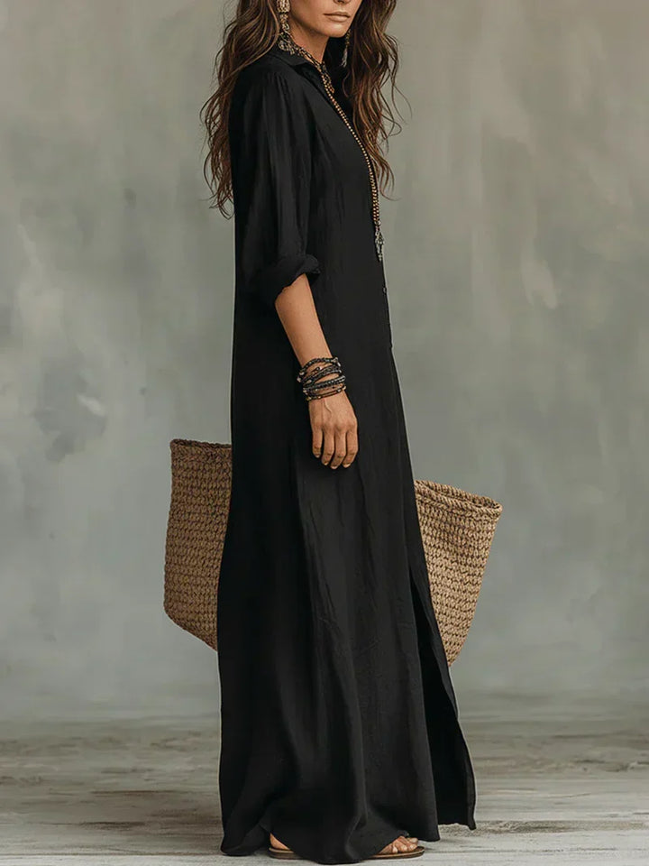 BEAUMONT NICE | ROBE MAXI CHIC FLUIDE POUR FEMMES