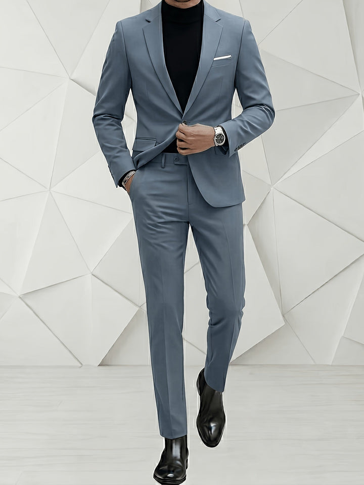POLYESTER SUIT SET FOR MEN