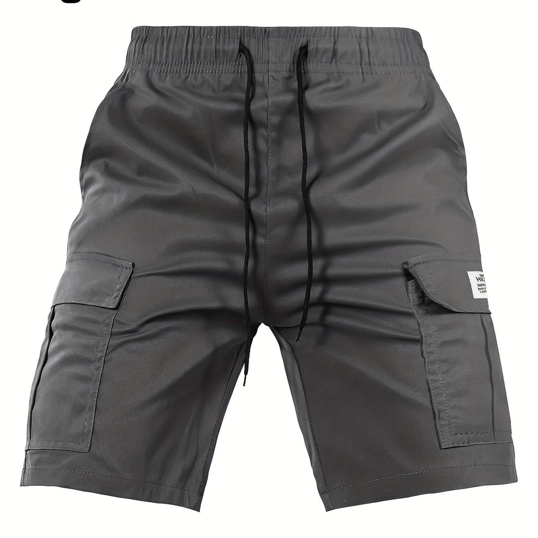 POCKET POLYESTER SHORTS FOR MEN