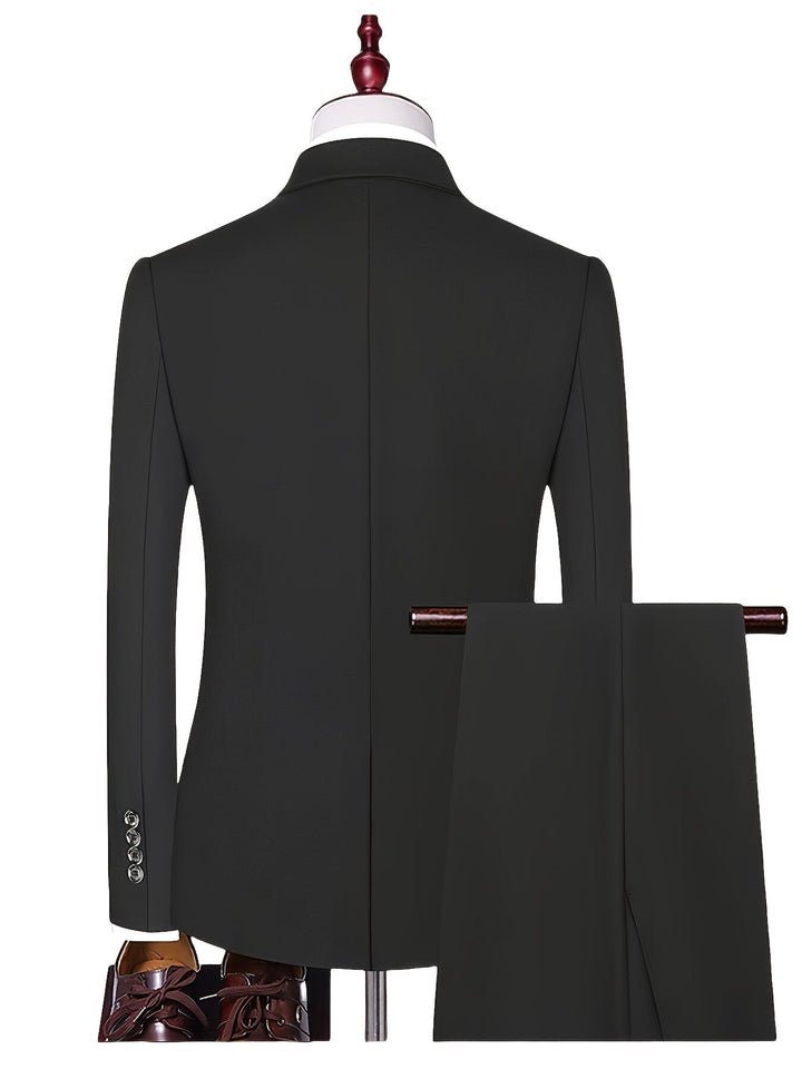 LAPEL SUIT SET FOR MEN